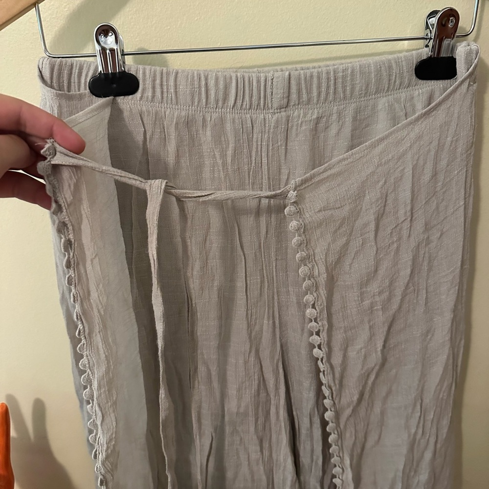 Linen beach pants - Picture 7 of 12